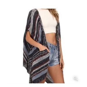 Free People big trail open Cardigan/poncho